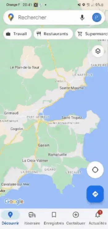 Résultats SEO Google Maps